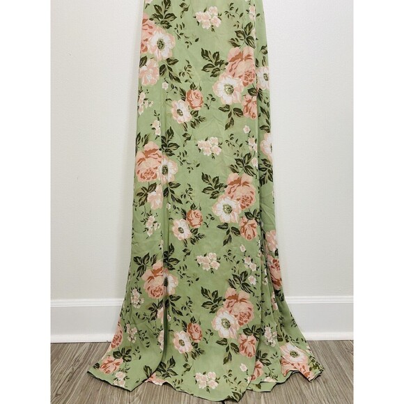 Reformation Amaryllis Dress Maxi Floral Dress Beach Dress Vacation Wear Size 4 - Picture 6 of 13